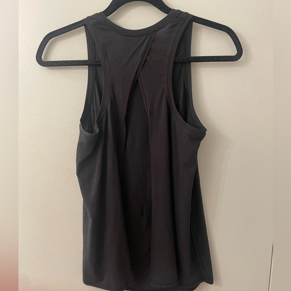 Lululemon Black Tie Back Tank - Picture 4 of 5